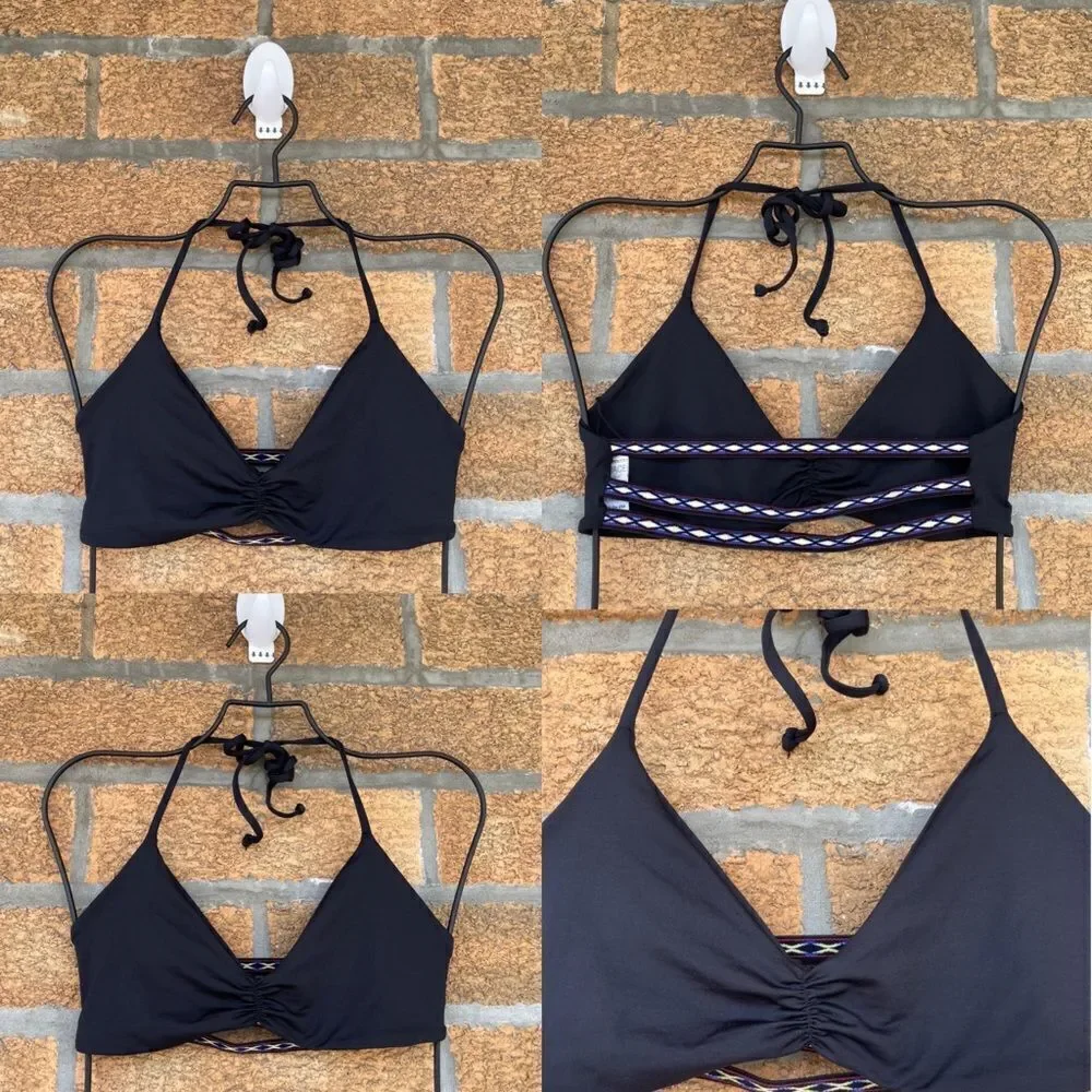 L*Space Millie strap back bikini top medium